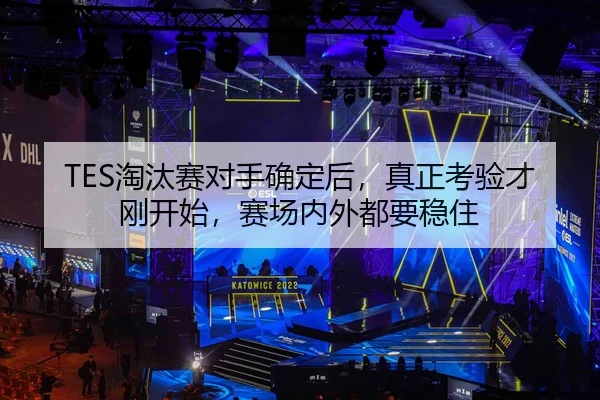 TES淘汰赛对手确定后，真正考验才刚开始，赛场内外都要稳住